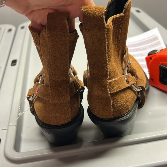 Rebecca Minkoff Brown Suede Ankle Boots - Picture 5 of 5